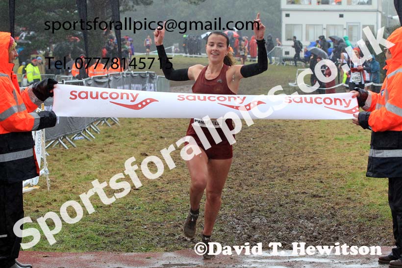 Senior Womens 2023 National Cross Country Relays, Berry Hill Park, Mansfield.  Photo: David T. Hewitson/Sports for All Pics